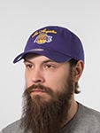 Бейсболка MITCHELL NESS арт. HD10409-LALPURP Los Angeles Lakers NBA (фиолетовый)